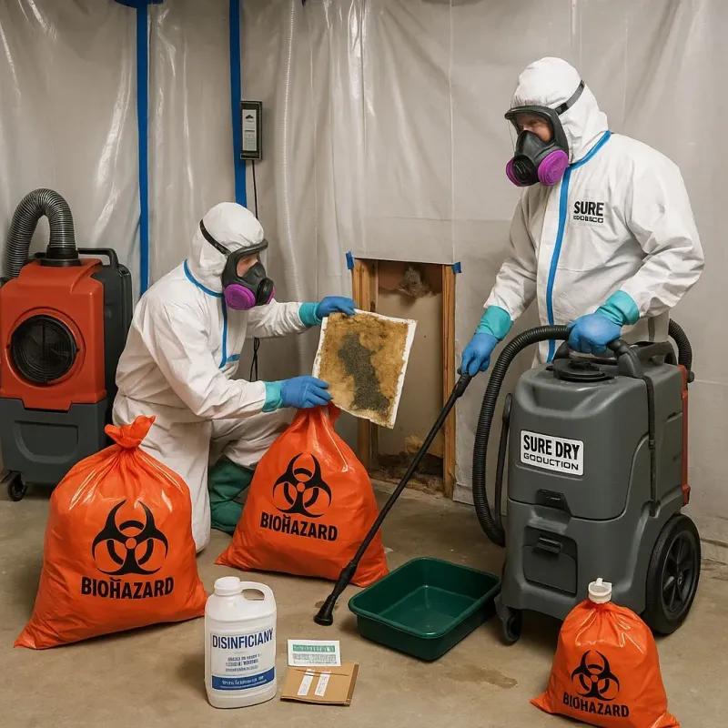 Contaminated Water Handling Protocols process in Crestview Hills, KY