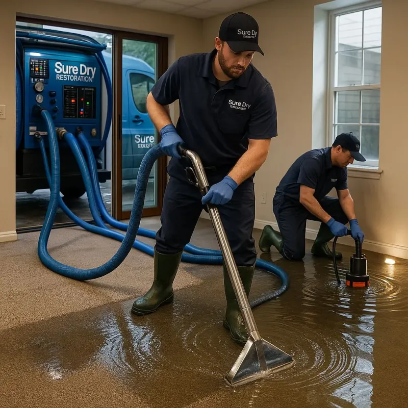 Water Extraction and Removal process in Crestview Hills, KY